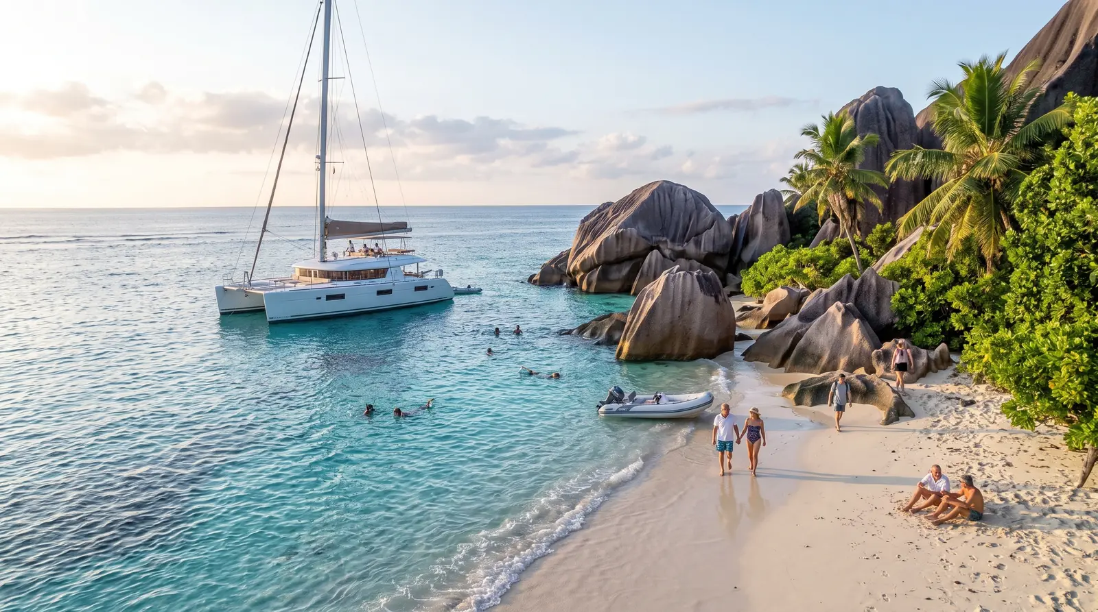 Playa de La Digue